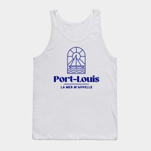 Port Louis the sea calls me - Brittany Morbihan 56 BZH Sea Tank Top